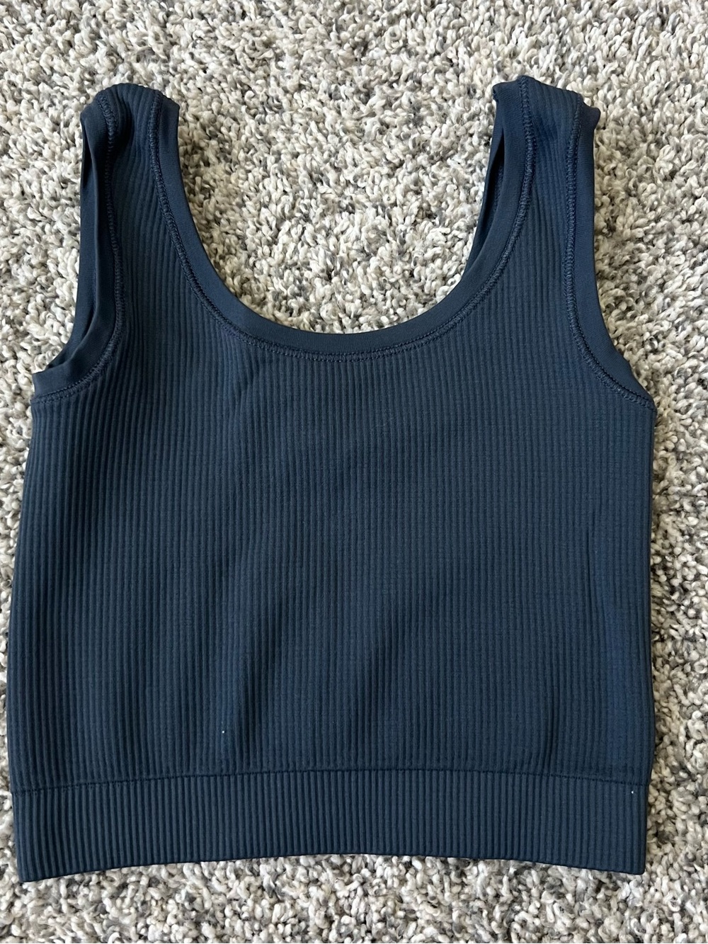 Athleta Girl ribbed crop tank
